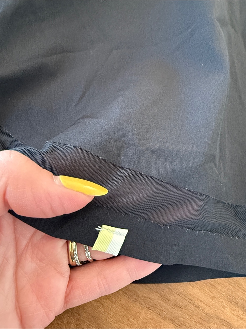 Summersalt Shorts with sheer edge detail - Picture 4 of 6